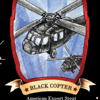 Three Barrel Black Copter American Export Stout