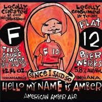 flat 12 hello my name is amber ale
