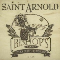 Saint Arnold Bishops Barrel Bourbon Barrel Aged Imperial Stout