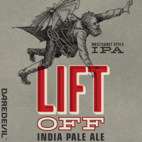 Daredevil Lift Off IPA label