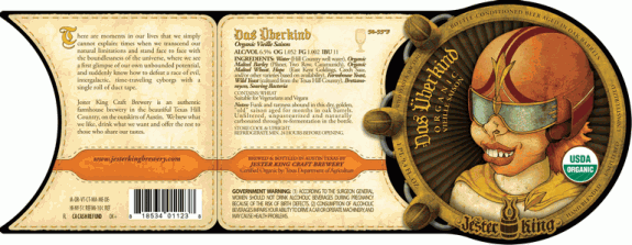 Jester King Das Überkind Vieille Organic Saison