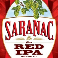 Saranac Red IPA label