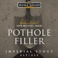 howe sound pothole filler stout label