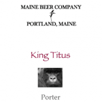 maine beer co king titus porter