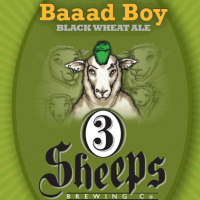3 Sheeps Baaad Boy Black Wheat Ale