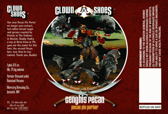 Clown Shoes Genghis Pecan Pecan Pie Porter