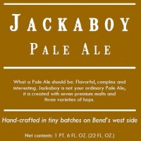 Below Grade Jackaboy Pale Ale