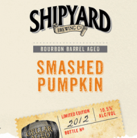 Shipyard Bourbon Barrel-aged Smashed Pumpkin Ale