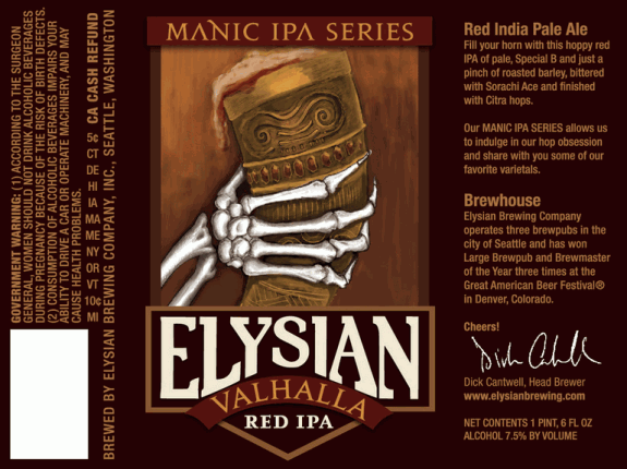 Elysian Valhalla Red IPA