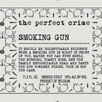 The Perfect Crime Smoking Gun Smoked Stout