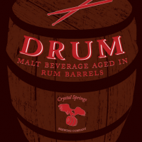 Crystal Springs DRUM Rum Barrel-aged Ale