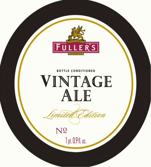 Fuller's Vintage Ale 2012 just released BeerPulse