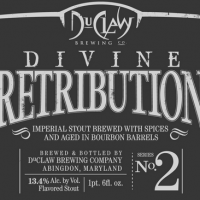 DuClaw Divine Retribution Bourbon Barrel Imperial Stout 2