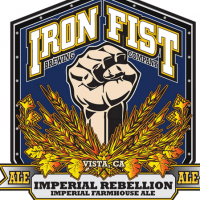 Iron Fist Imperial Rebellion Imperial Farmhouse Ale