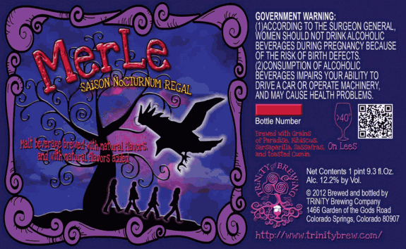 Trinity MerLe Saison Nocturnum Regal
