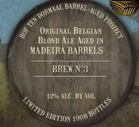 Hof ten Dormaal Madeira Wine Barrel-aged Blond Ale