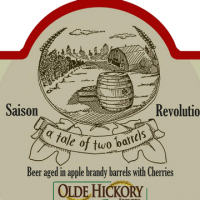 Olde Hickory Saison Revolution Apple Brandy Barrel-aged Saison