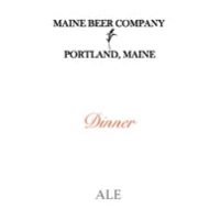 maine beer co dinner ale label