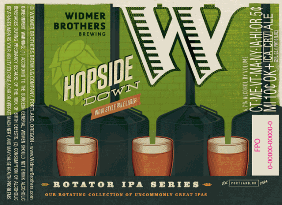 Widmer Brothers Hopside Down India Pale Lager