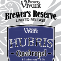 Brewery Vivant Hubris Quadrupel Anniversary Ale