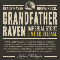 Black Raven Grandfather Raven Imperial Stout
