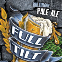 Full Tilt Baltimore Pale Ale label