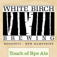 White Birch Touch of Rye Wild Belgian Wheat Ale