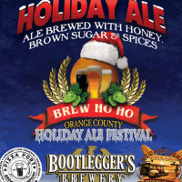 Bootlegger's Holiday Ale with Pizza Port and Newport Beach Brewing