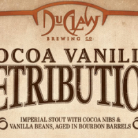 DuClaw Cocoa Vanilla Retribution Bourbon Barrel Aged Imperial Stout