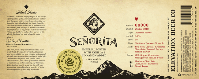 Elevation Senorita Imperial Porter