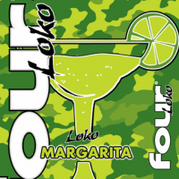 Four Loko Margarita can label