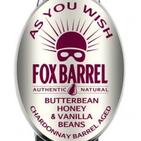 Fox Barrel As You Wish Chardonnay Wine Barrel Aged Cider