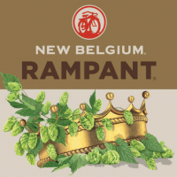 New Belgium Rampant Imperial IPA label