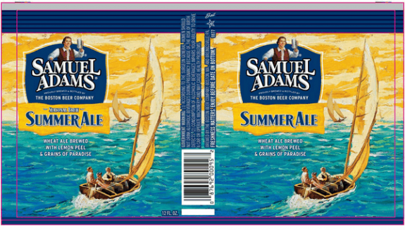 Samuel Adams Summer Ale Can