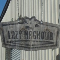 lazy magnolia sign building