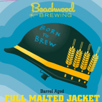 Beachwood Barrel-Aged Full Malted Jacket label
