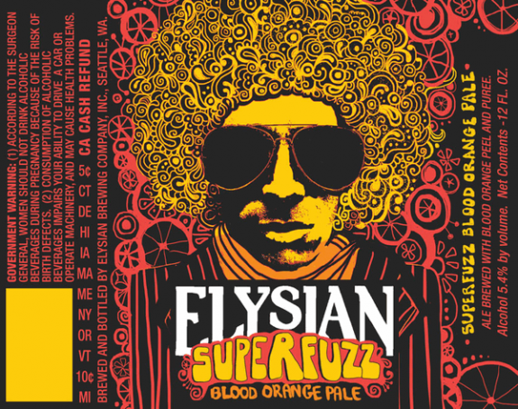 Elysian Superfuzz Blood Orange Pale Ale