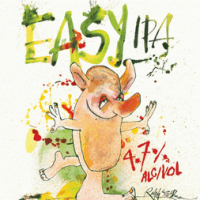 Flying Dog Easy IPA label