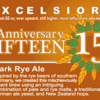 Ithaca Fiteen Anniversary Dark Rye Ale