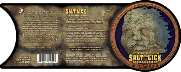 Jester King Salt Lick Pecan Wood Smoked Saison