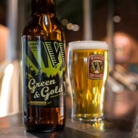 Widmer Bros Green and Gold