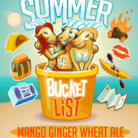 Horny Goat Summer Bucket List Mango Ginger Wheat Ale