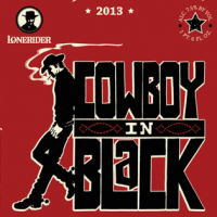 LoneRider Cowboy in Black Black IPA
