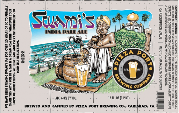 Pizza Port Swami's IPA can