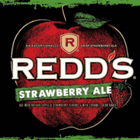 Redd's Strawberry Ale label