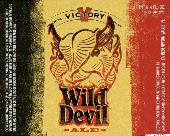 Victory Wild Devil Belgian Ale label