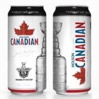 molson canadian stanley cup cans