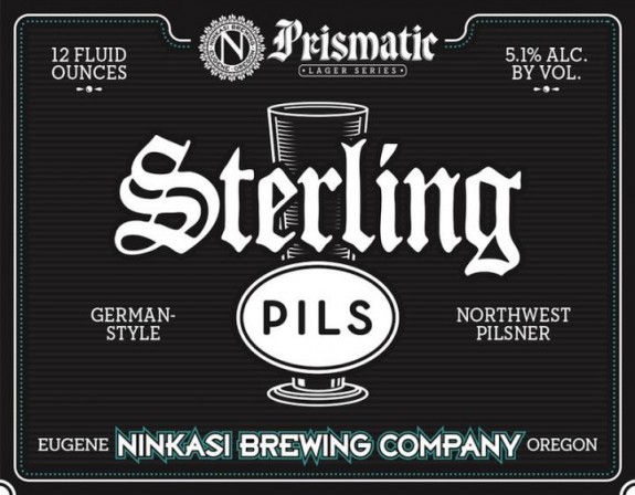 ninkasi sterling pils label