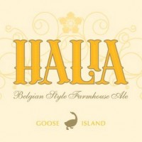 Goose Island Halia label