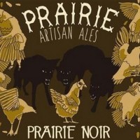 prairie noir barrel aged imperial stout label